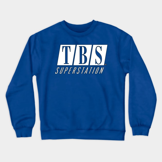 TBS Logo (90s) Crewneck Sweatshirt by MovieFunTime